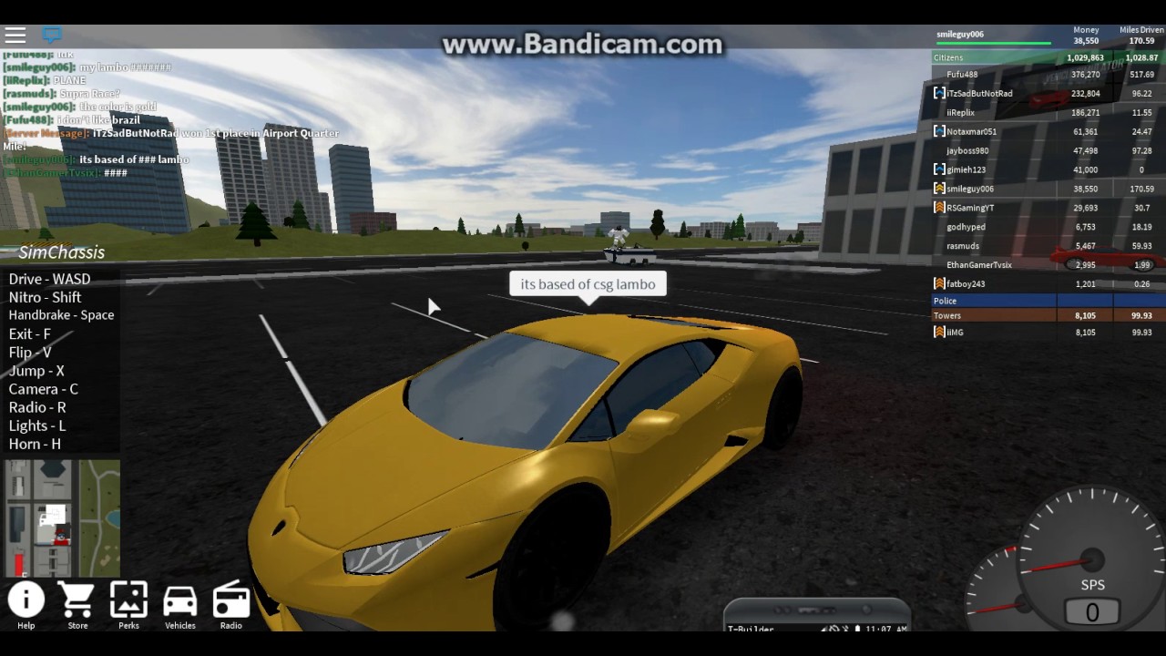 Roblox Vehicle Simulator Developer Car